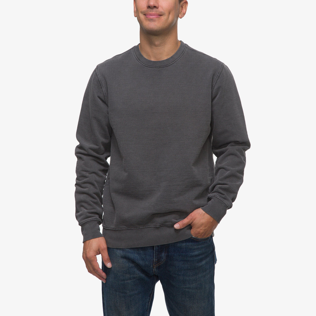Vivas Crewneck Pullover - Pirate Blk - Front View