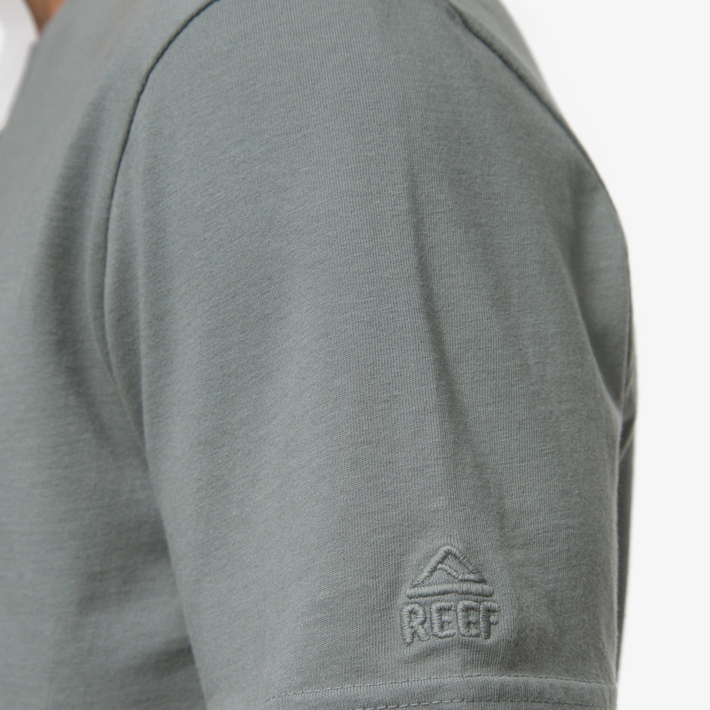 Marte Short Sleeve Tee - Chinois Green - Down the Line 1 View