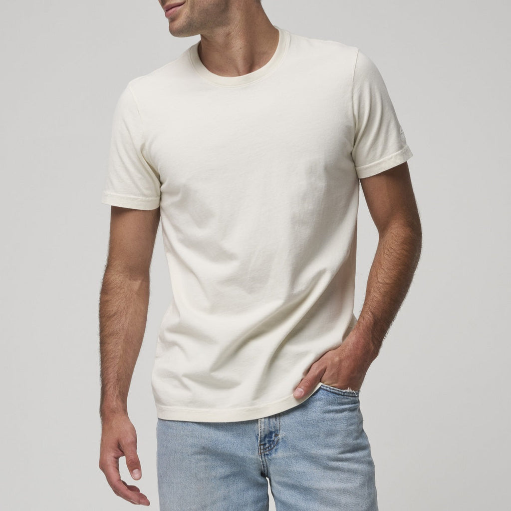 Marte Short Sleeve Tee - Marshmallow