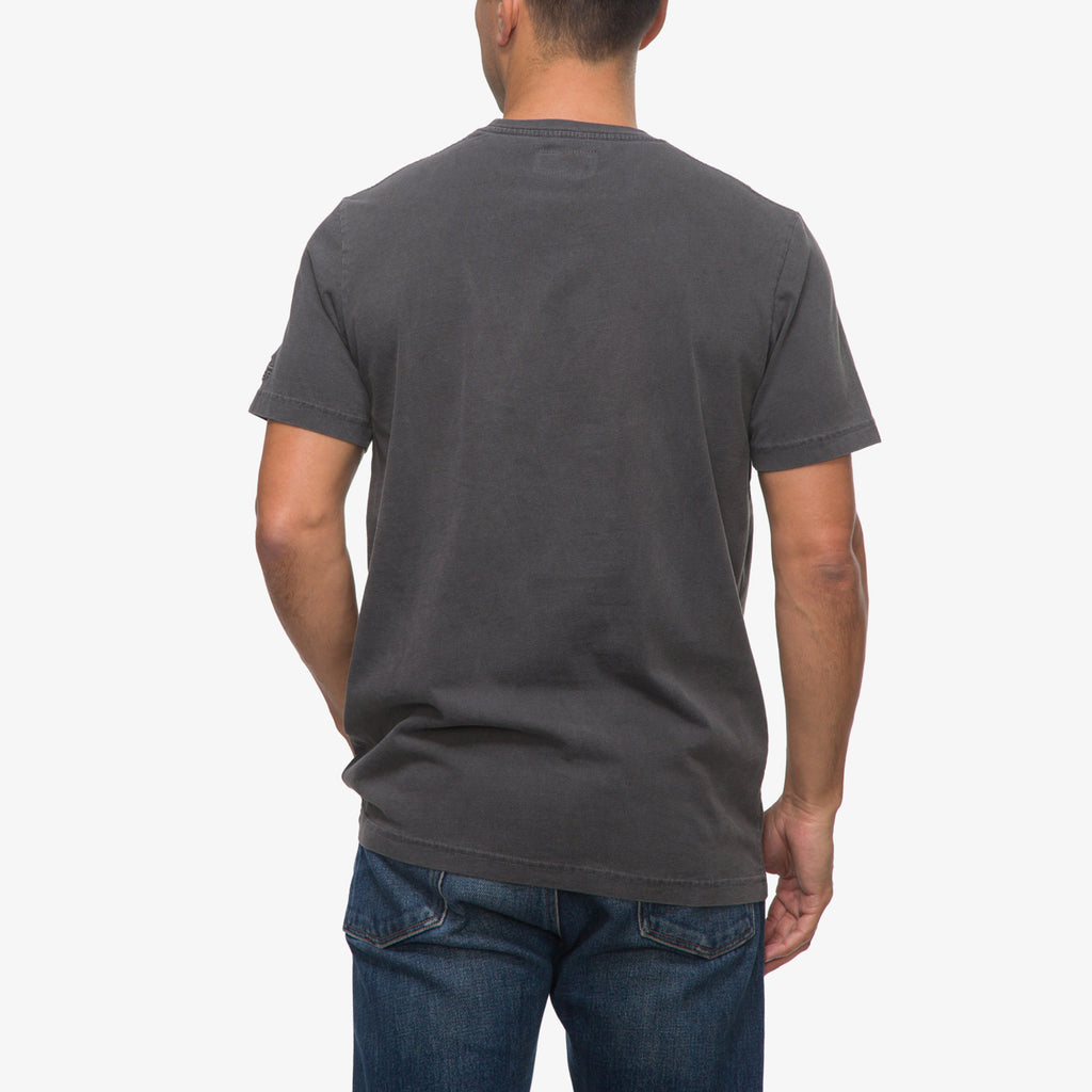 Marte Short Sleeve Tee - Pirate Blk - Back View
