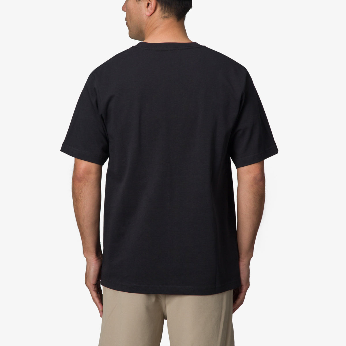 Speed Pocket Short Sleeve T-Shirt - Caviar - Back View