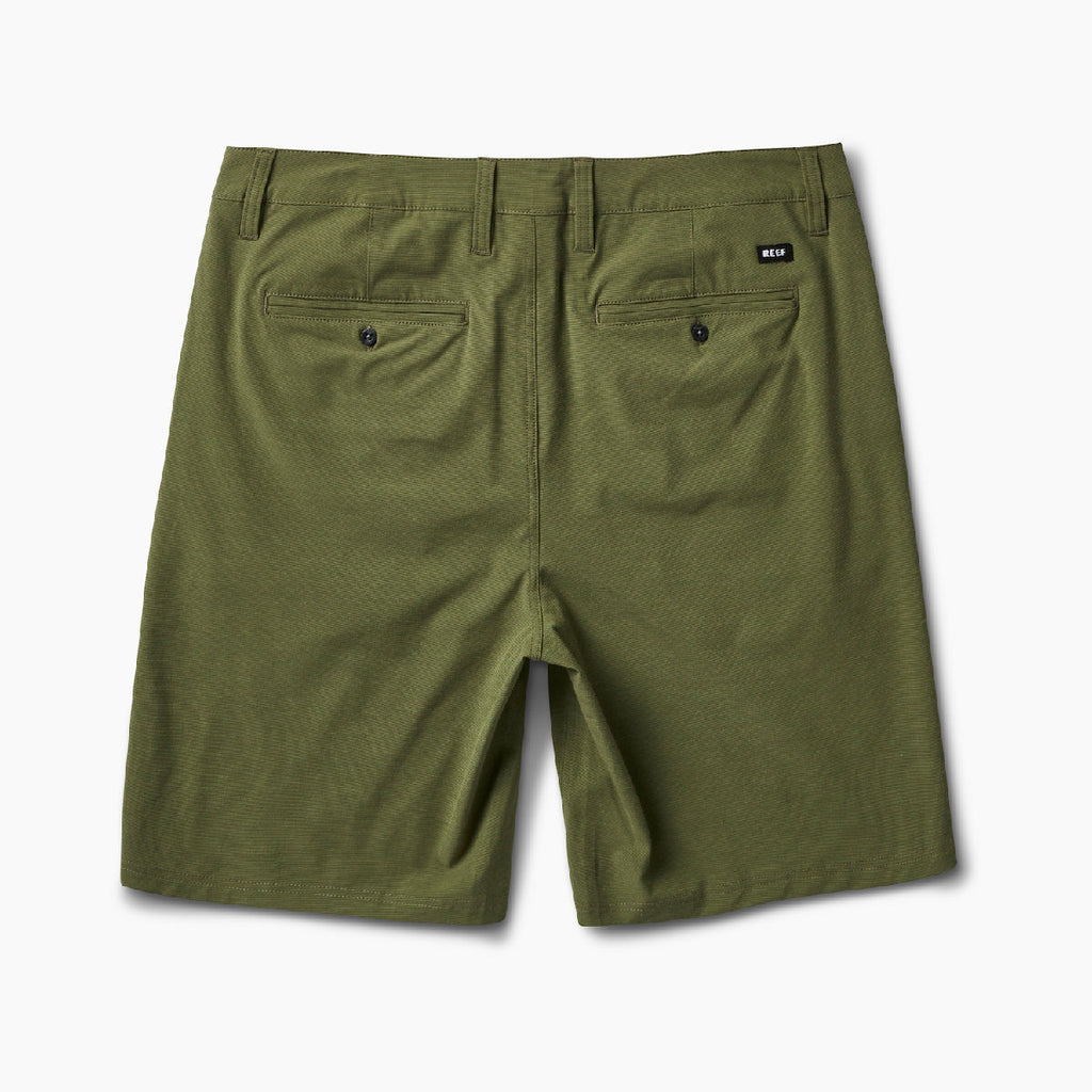 Dante Walk Short - Olivine - Back View