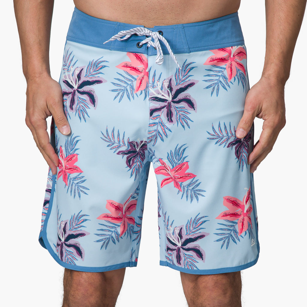 Robbie Boardshort 19" - Clearwater - Front View