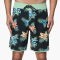 Robbie Boardshort 19" - Caviar - Front View