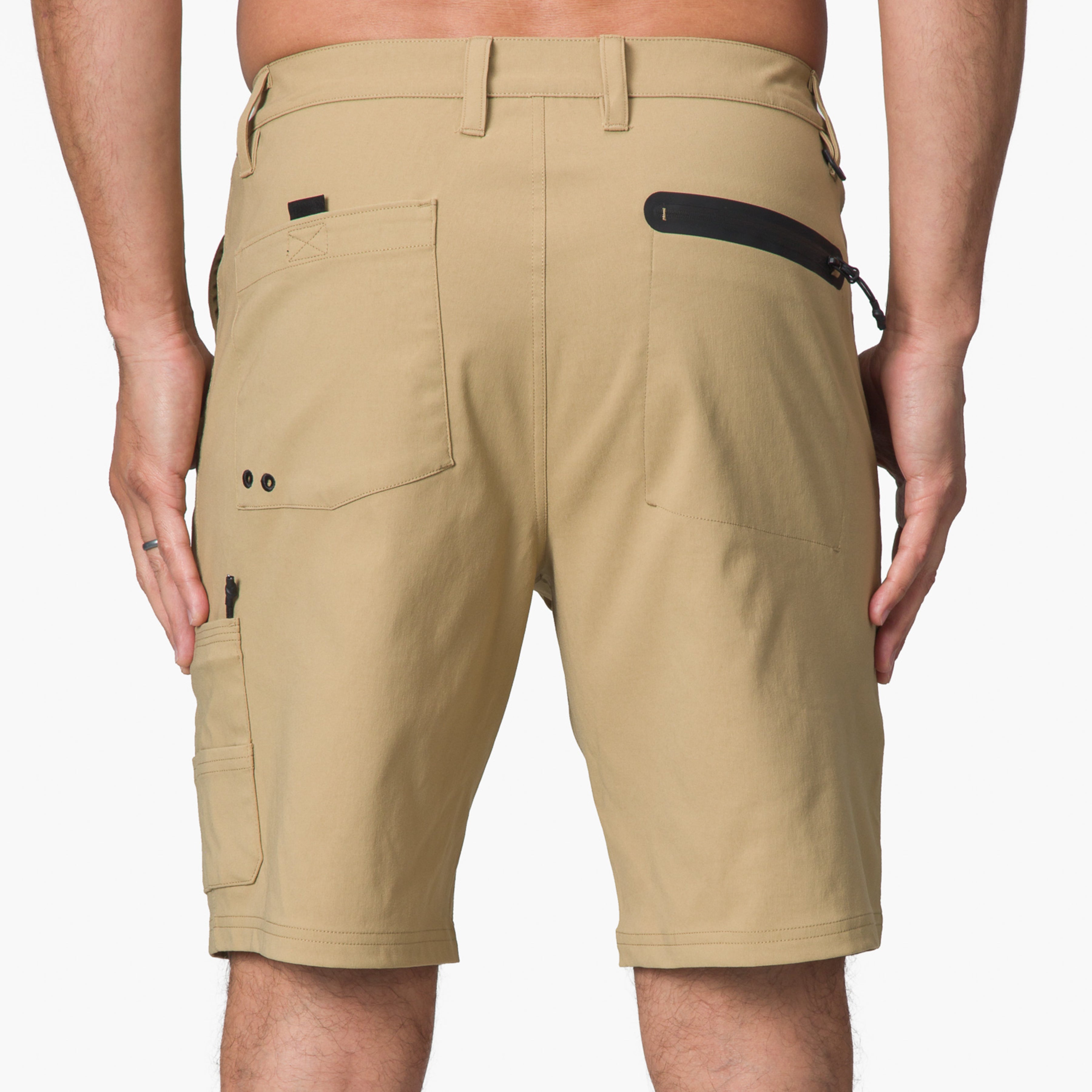 Bramble Utility Walkshort - Kelp - Back View