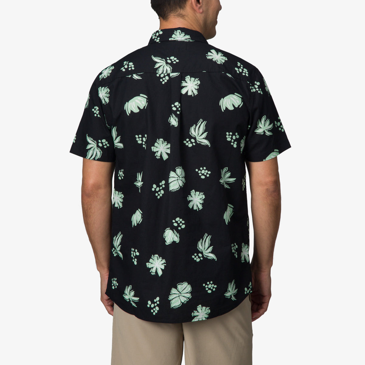 Lawson Short Sleeve Shirt - Caviar - Back View