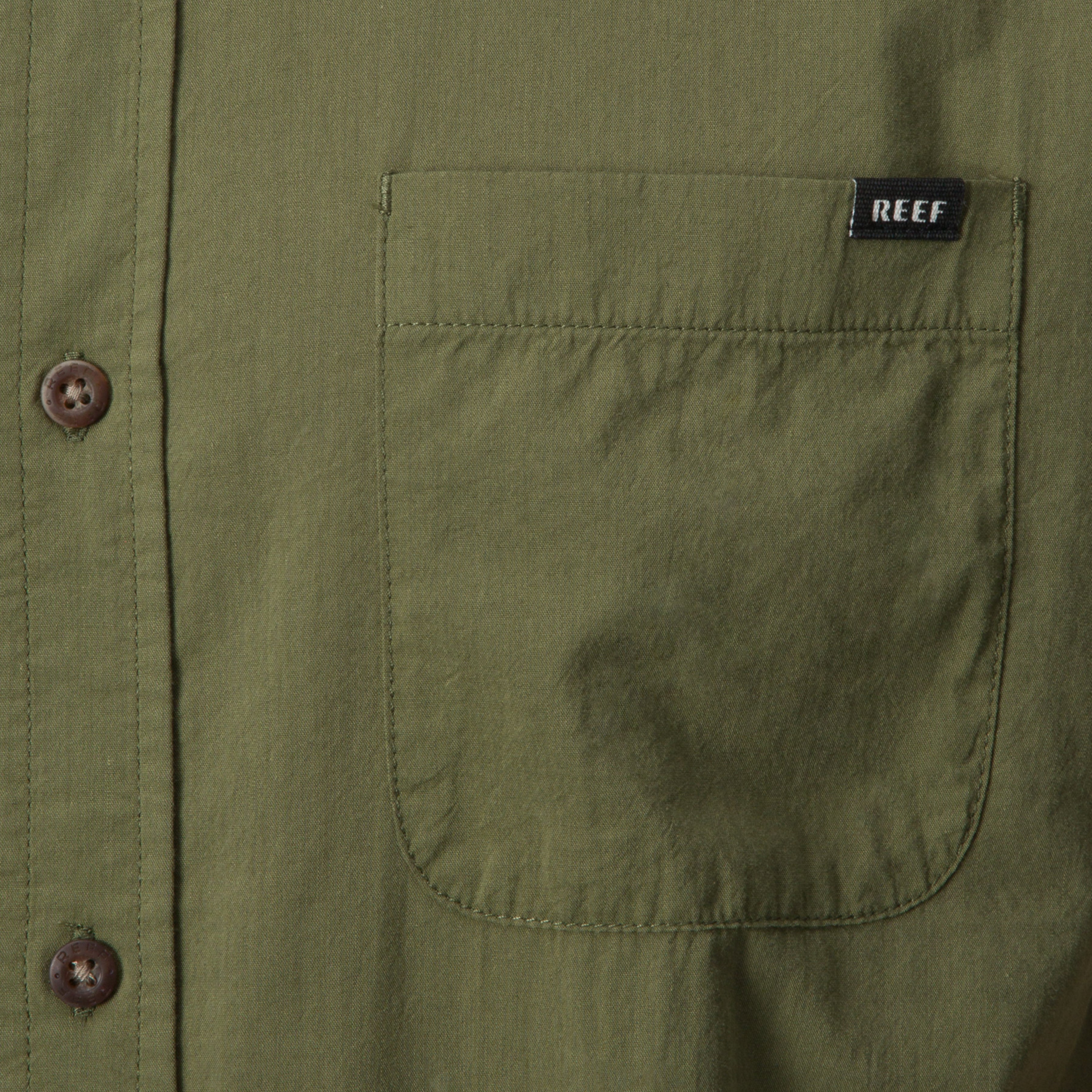 Collins Short Sleeve Shirt - Olivine - Down the Line 1 View