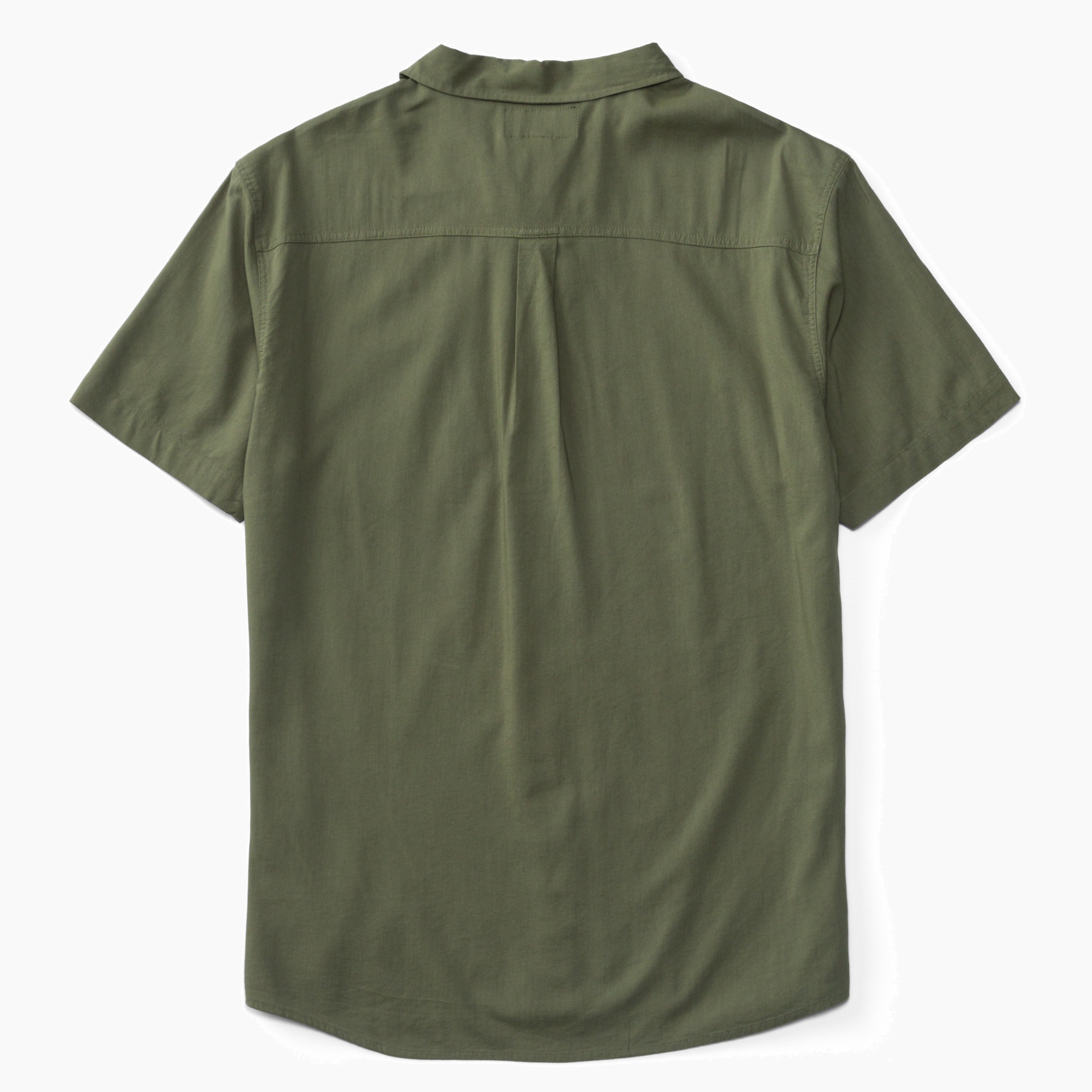 Collins Short Sleeve Shirt - Olivine