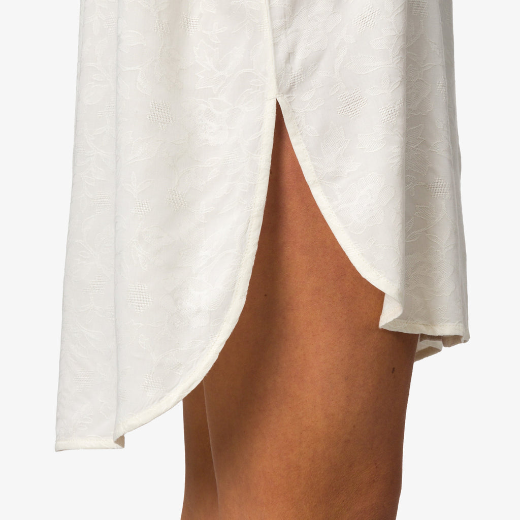 Ollie Shirt Dress - Marshmallow - Down the Line 1 View