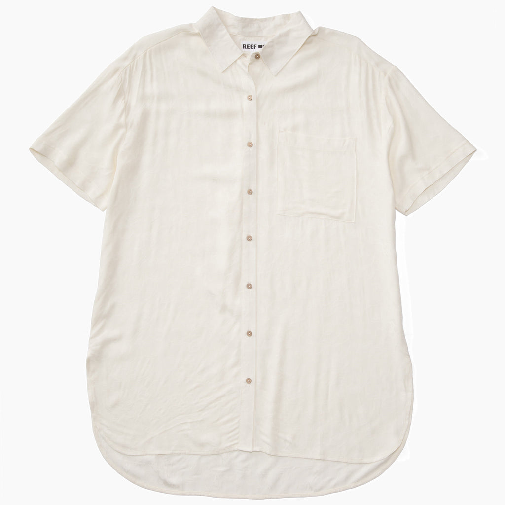 Ollie Shirt Dress - Marshmallow