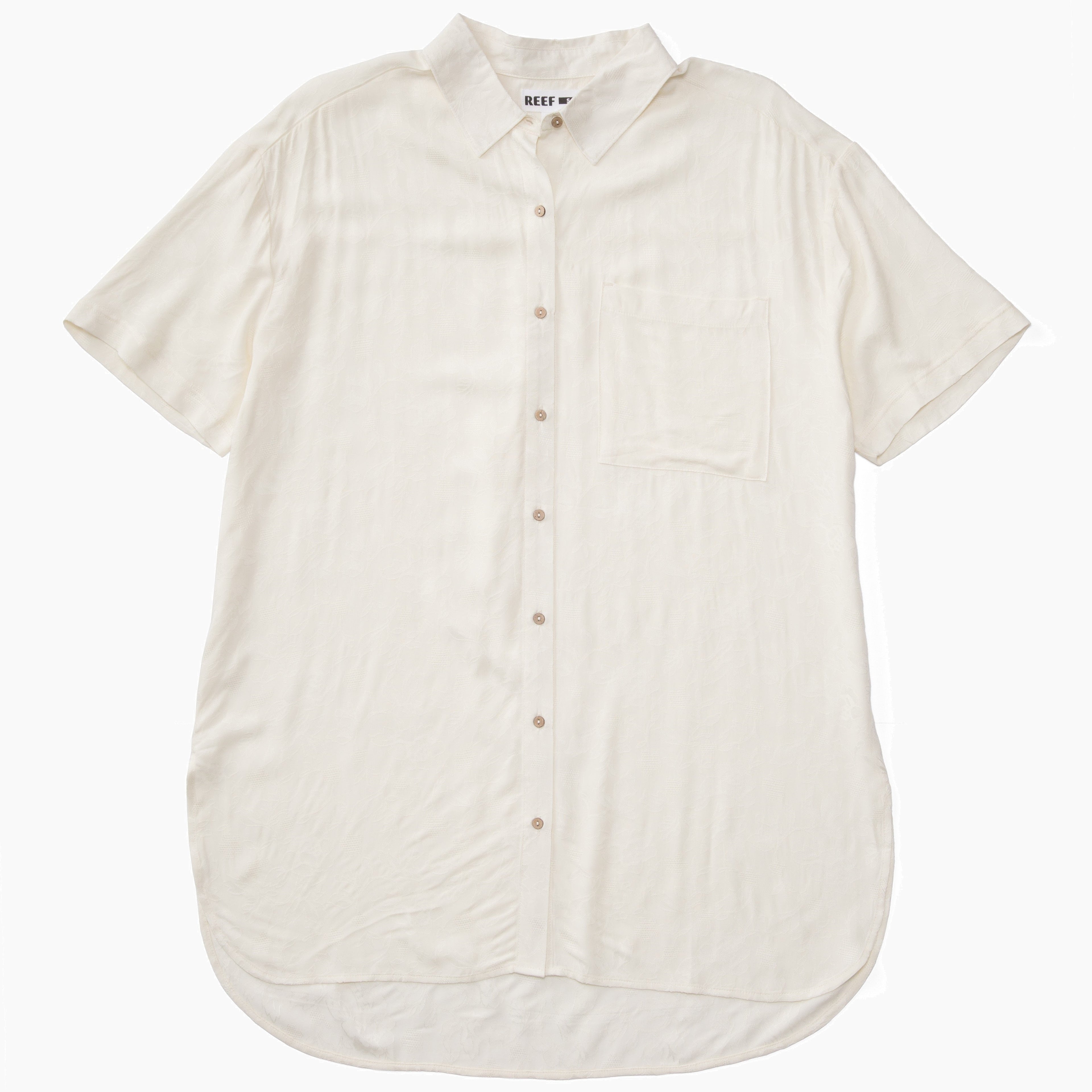 Ollie Shirt Dress - Marshmallow