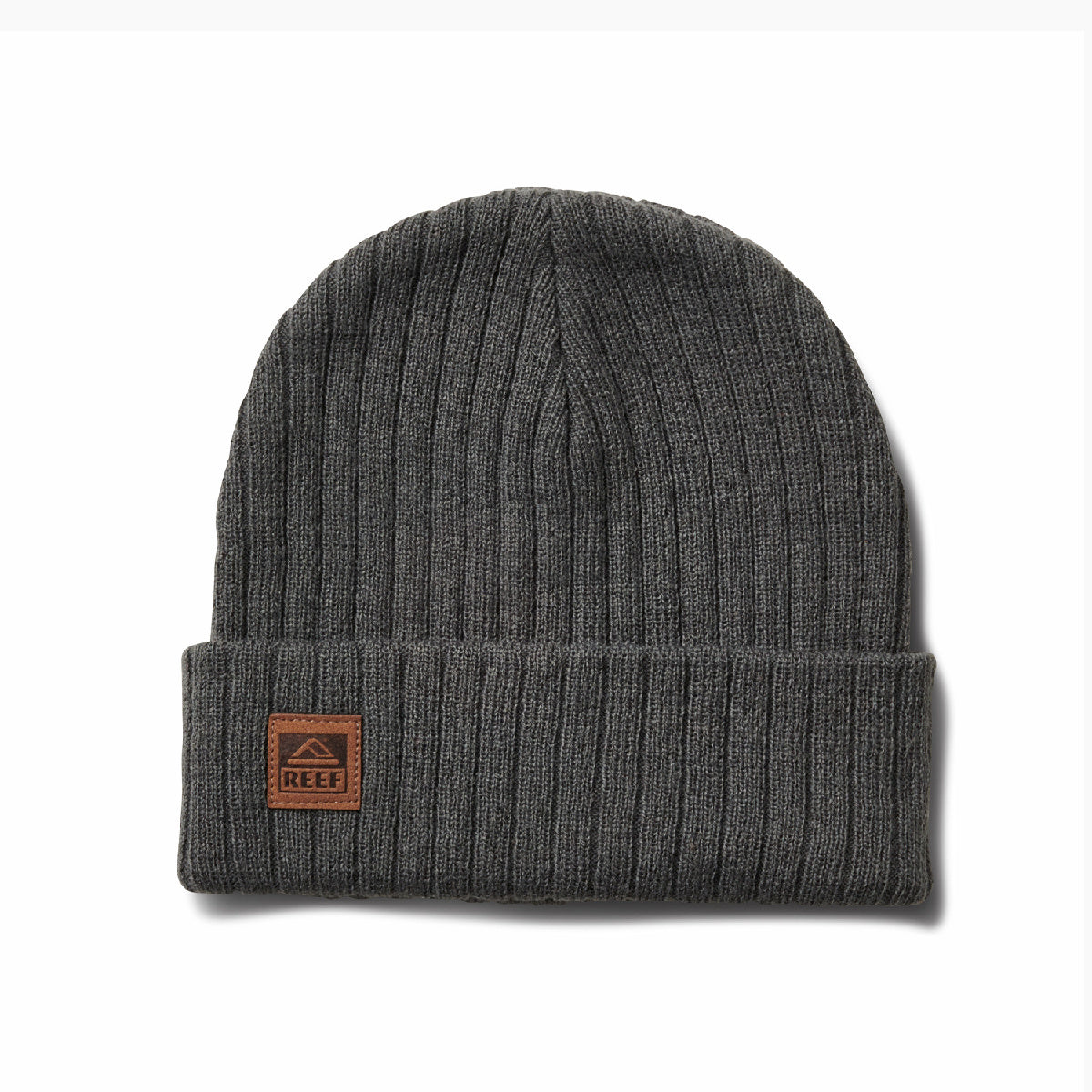 Jenks Cuff Beanie - Quiet Shade Grey - Front View