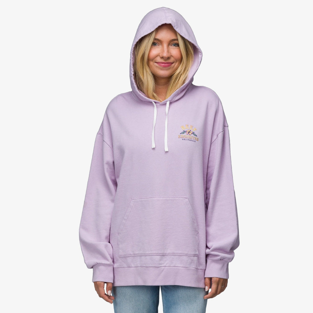 Boyfriend Hoodie - Lavendar Frost - Front View