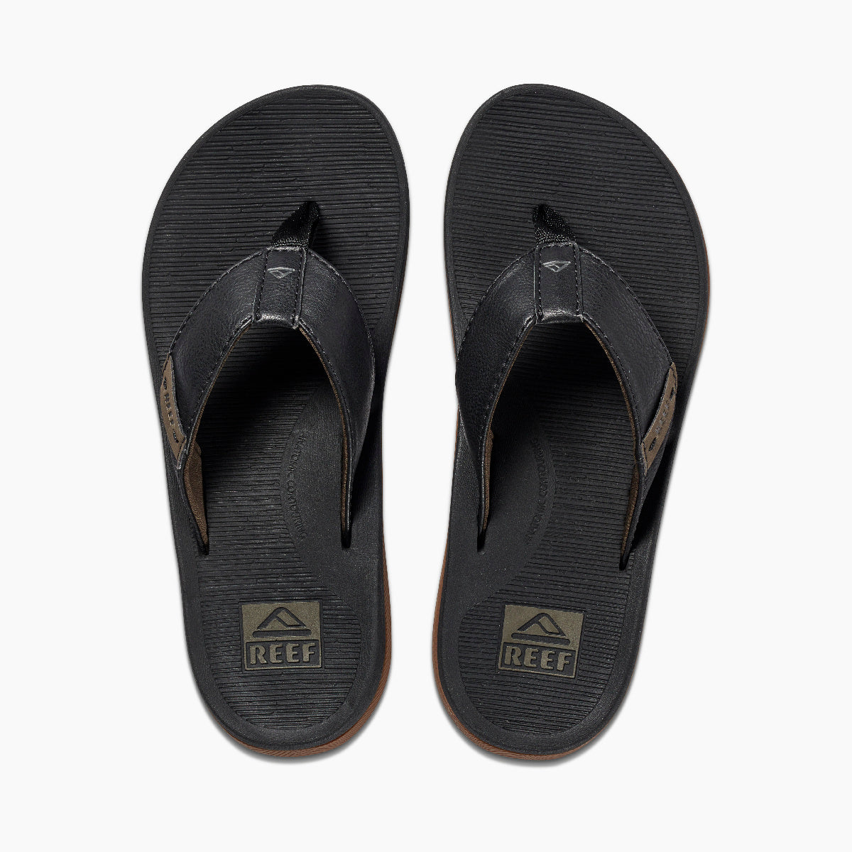 Reef Santa Ana - Black - Top View