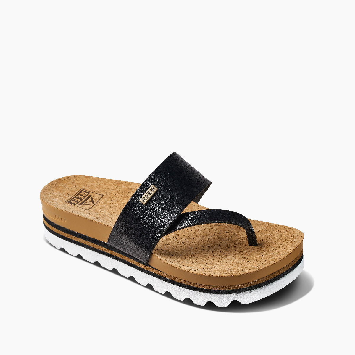 Cushion Sol Hi - Black/Tan - Main View