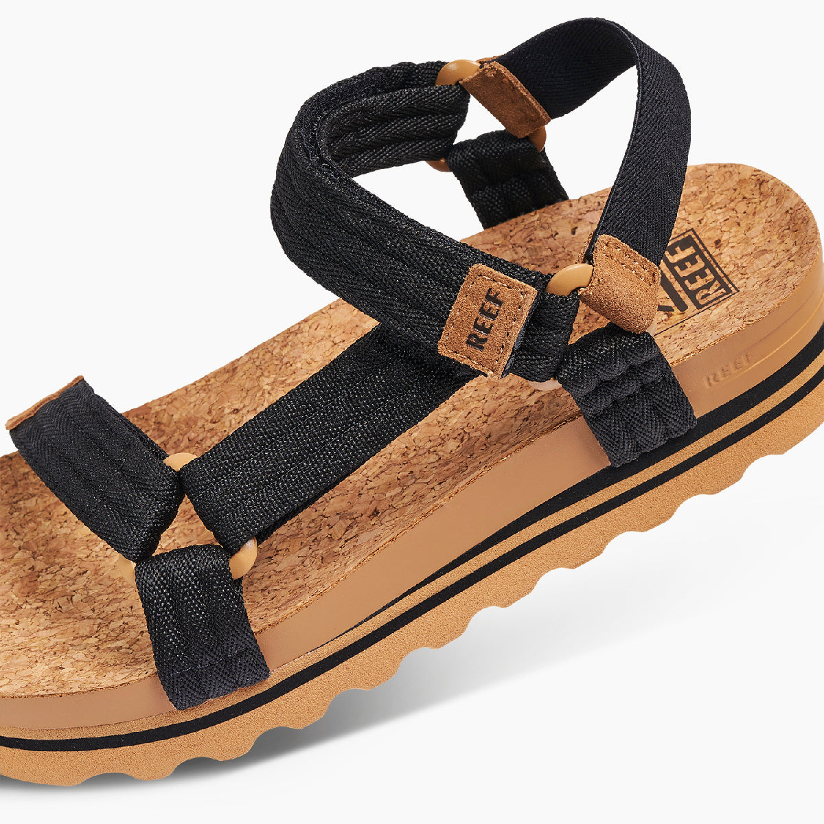 Cushion Rem Hi - Black/Tan - Down the Line 2 View