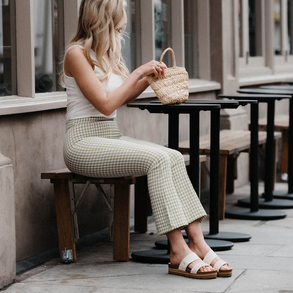 Cushion Vista Hi - White Braid