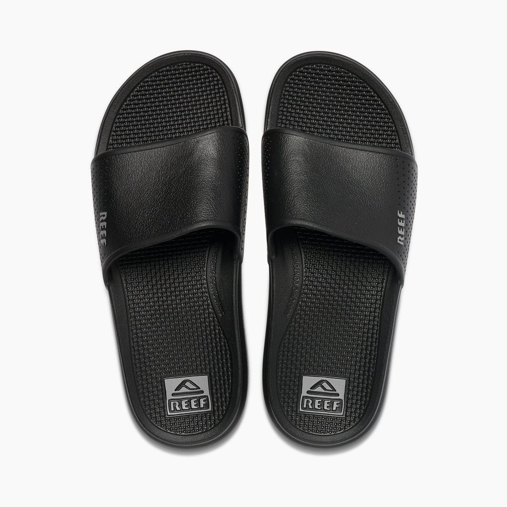 Oasis Slide - Black - Top View