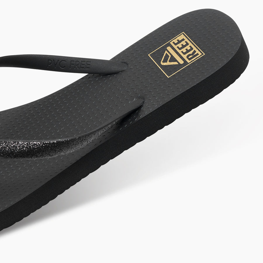 Reef Seaside - Black Glitter - Down the Line 2 View