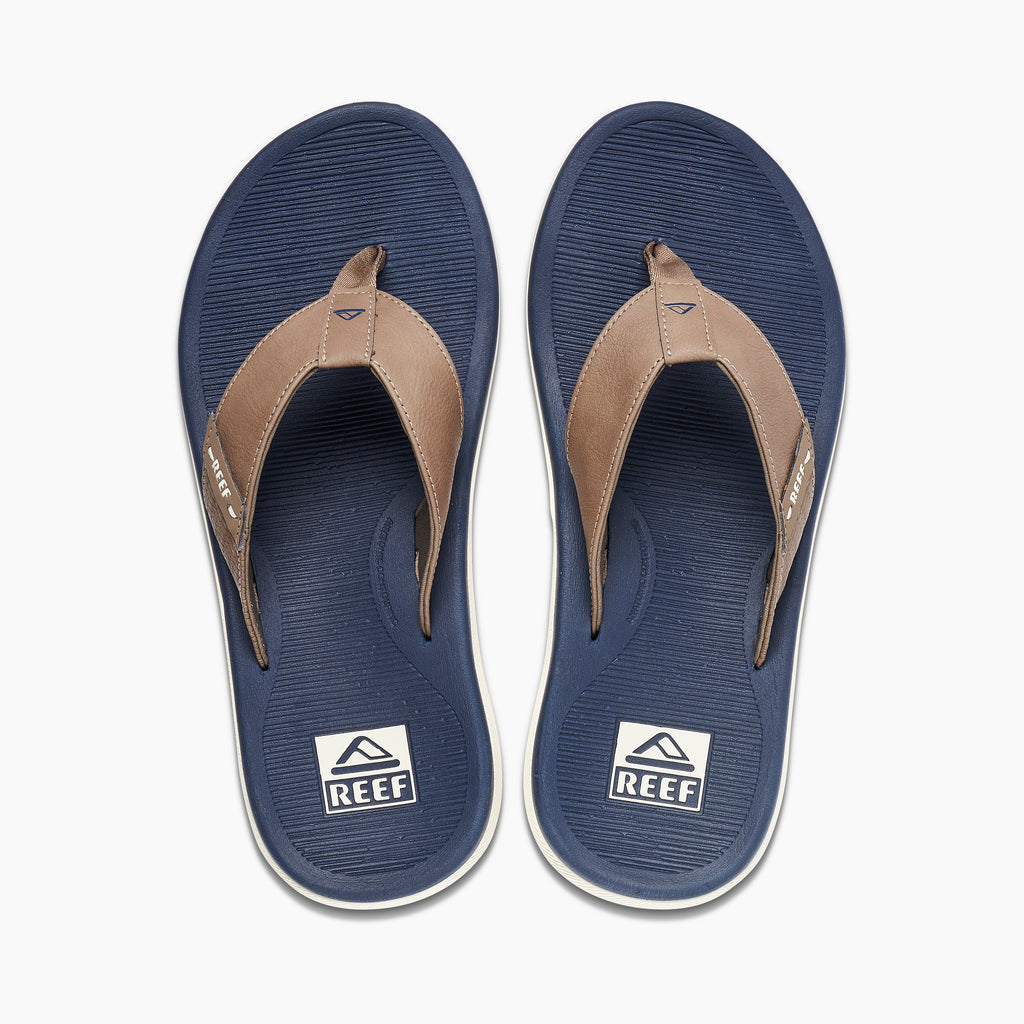 Reef Santa Ana - Navy/Khaki - Top View