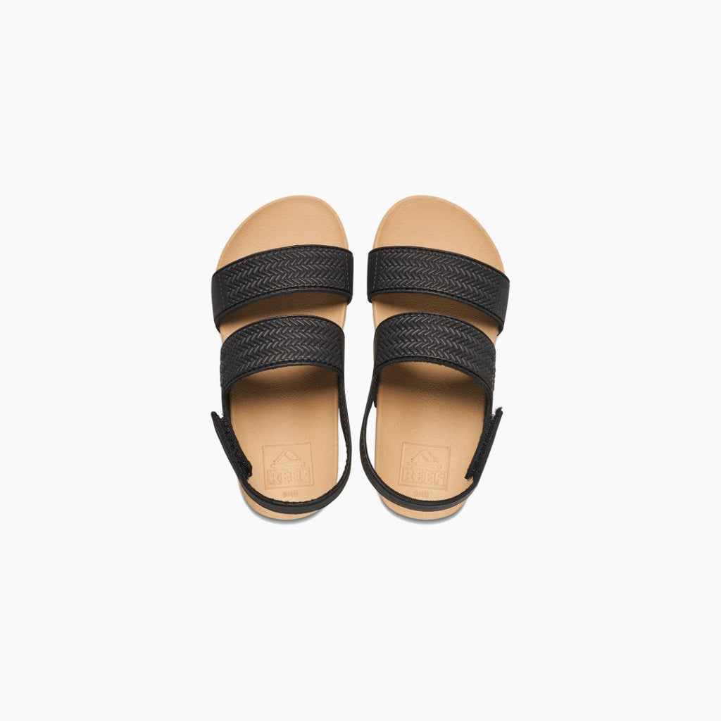 Kids Water Vista - Black/Tan - Top View