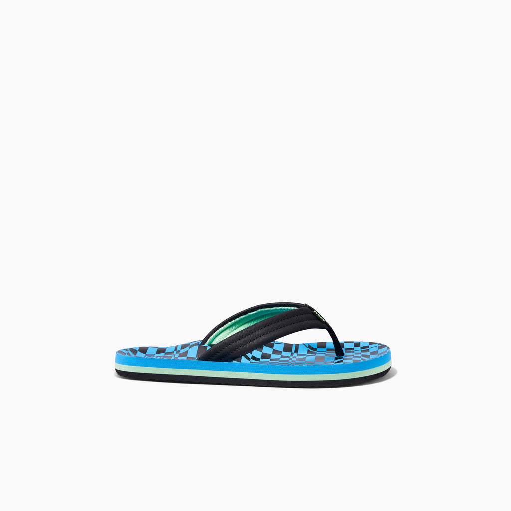 Kids Ahi - Swell Checkers - Right Side View