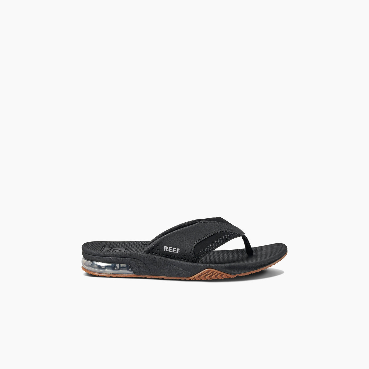 Kids Fanning - Black/Silver - Right Side View