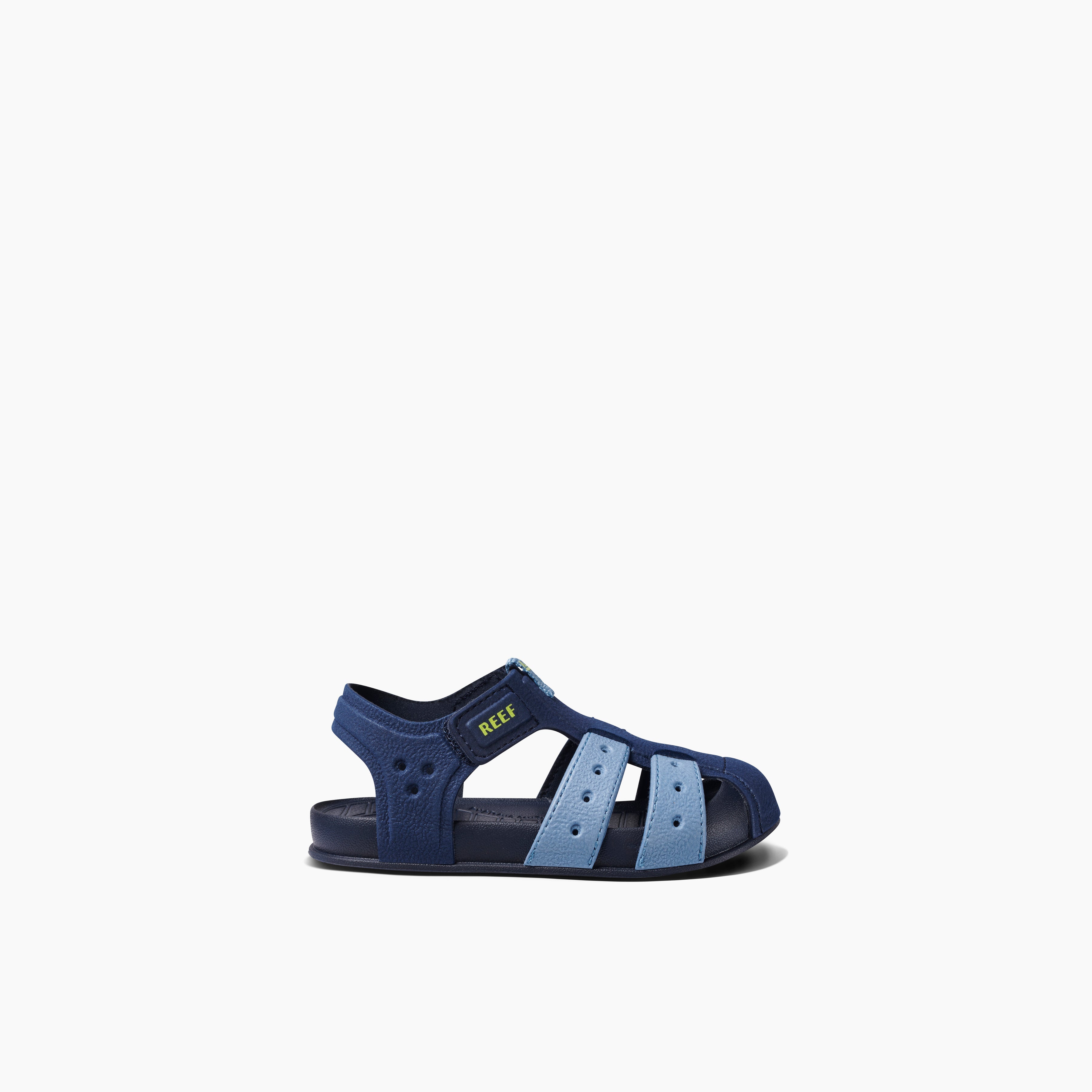 Little Water Beachy - Grey/Ocean/Lime - Right Side View