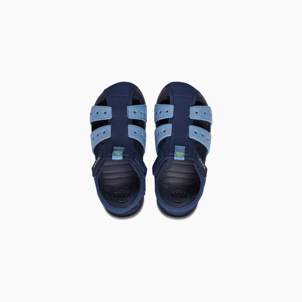 Little Water Beachy - Grey/Ocean/Lime