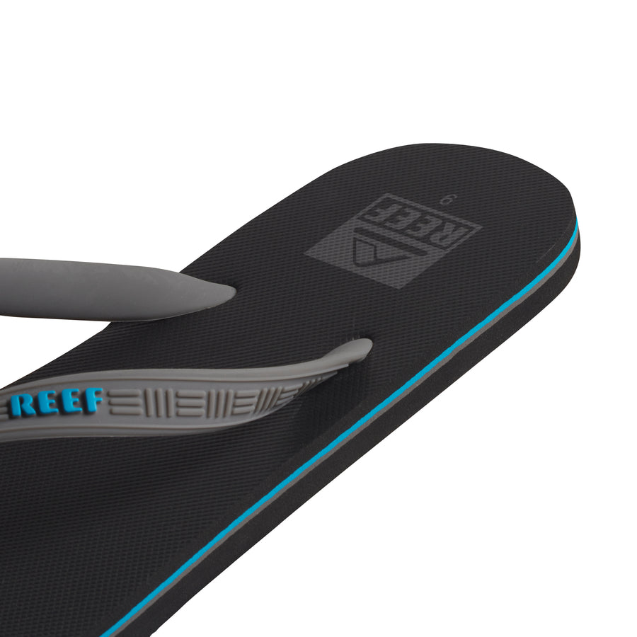 Reef Seaside - Grey/Aqua/Black - Down the Line 2 View