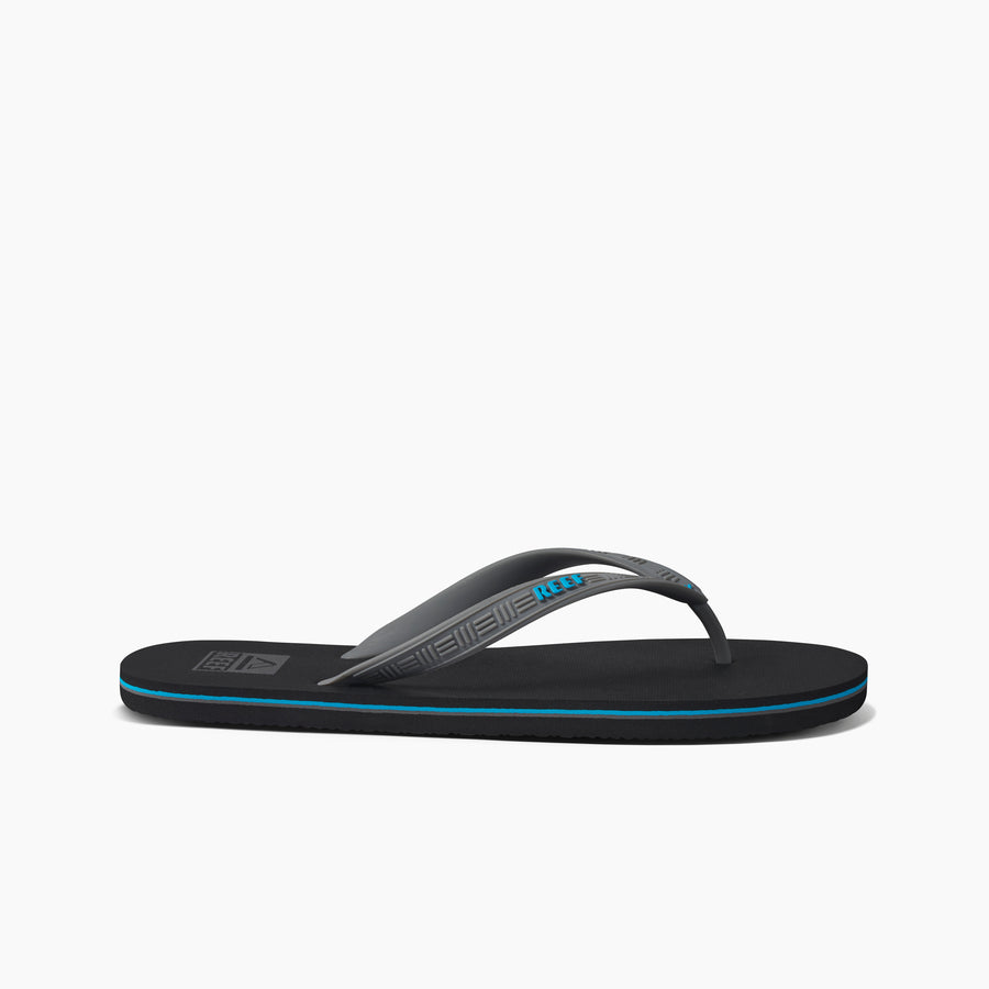 Reef Seaside - Grey/Aqua/Black - Top View