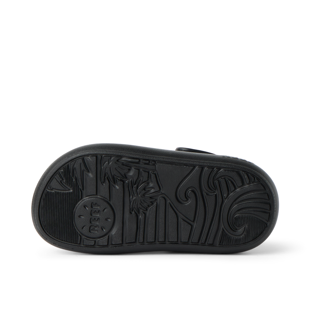 Little Rio Slide - Black - Underside View