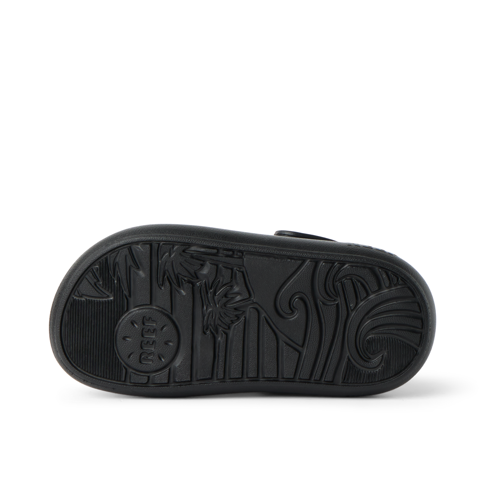 Little Rio Slide - Black - Underside View