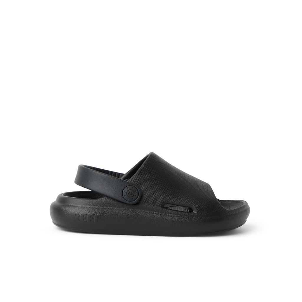 Little Rio Slide - Black - Right Side View