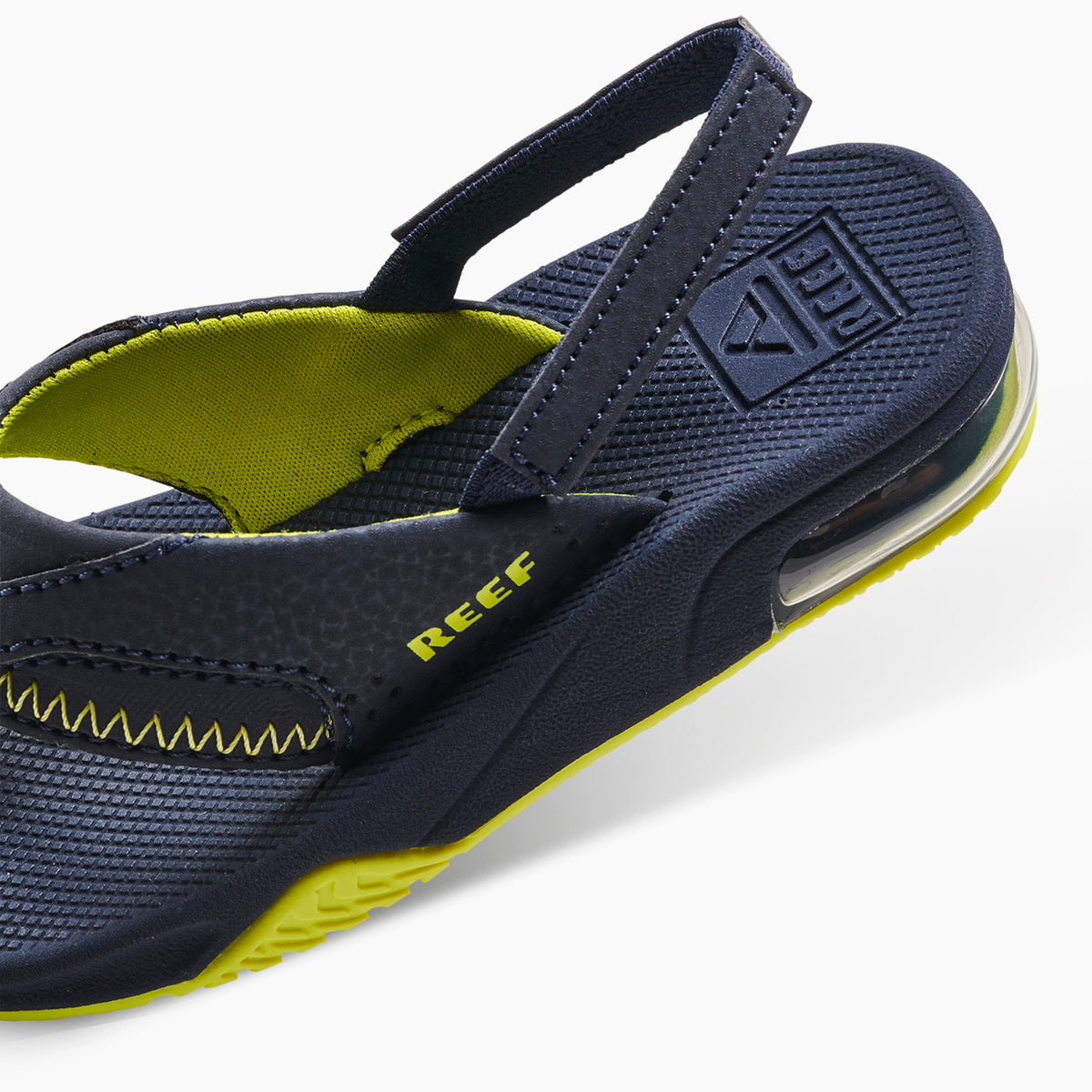 Little Fanning - Lime/Navy - Down the Line 2 View