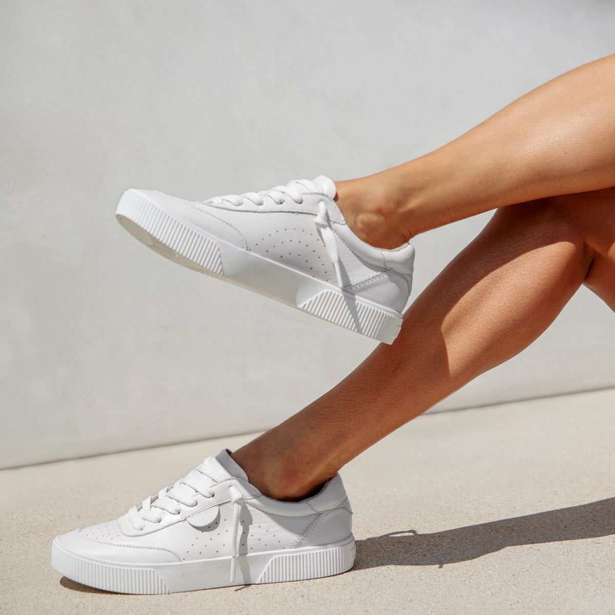 Lay Day Seas - White Leather