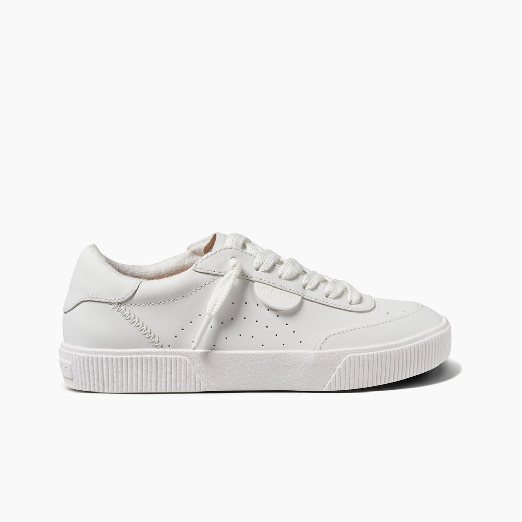 Lay Day Seas - White Leather - Right Side View