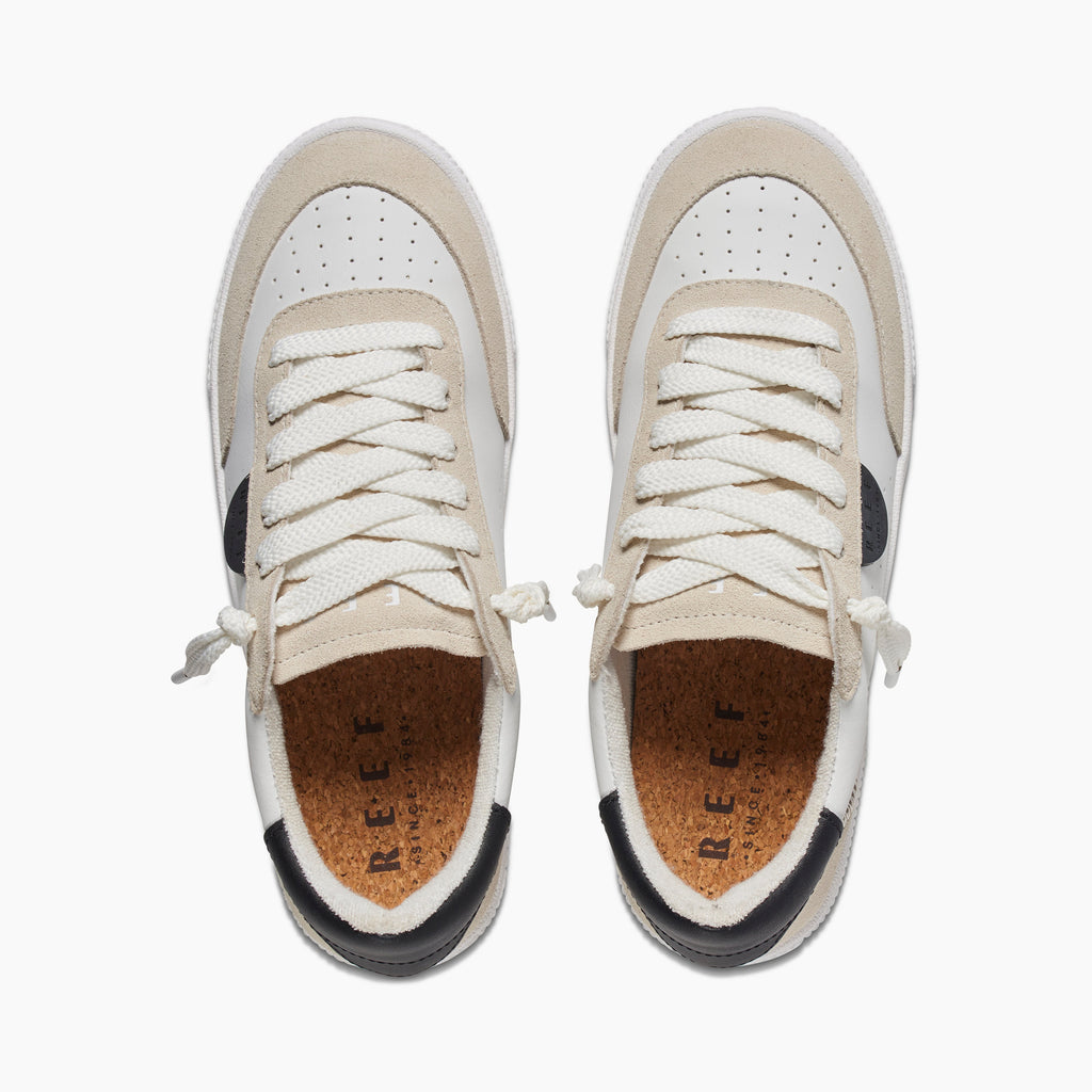 Lay Day Seas - White/Black Lese - Top View