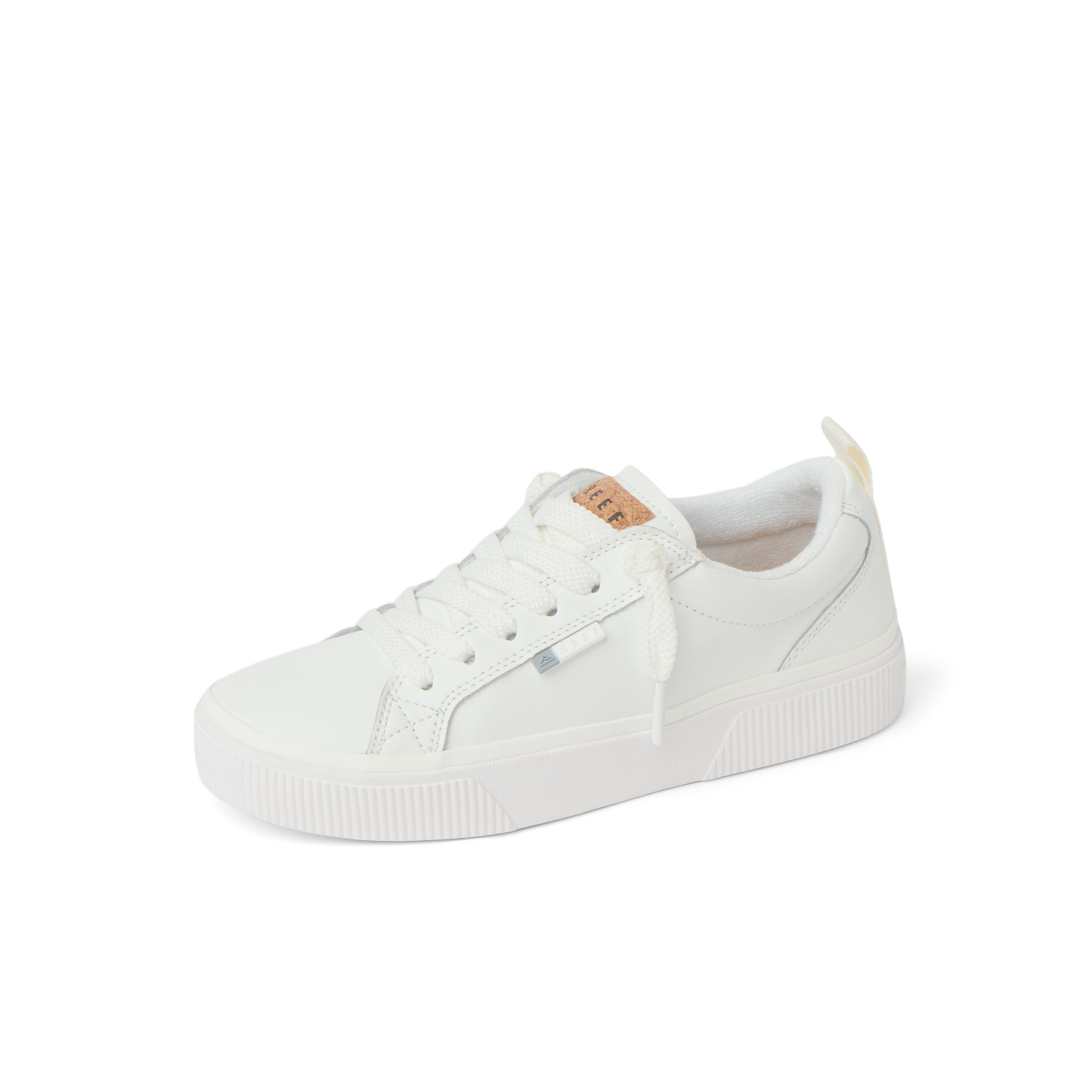 Lay Day Dawn - White Leather - Left Side View