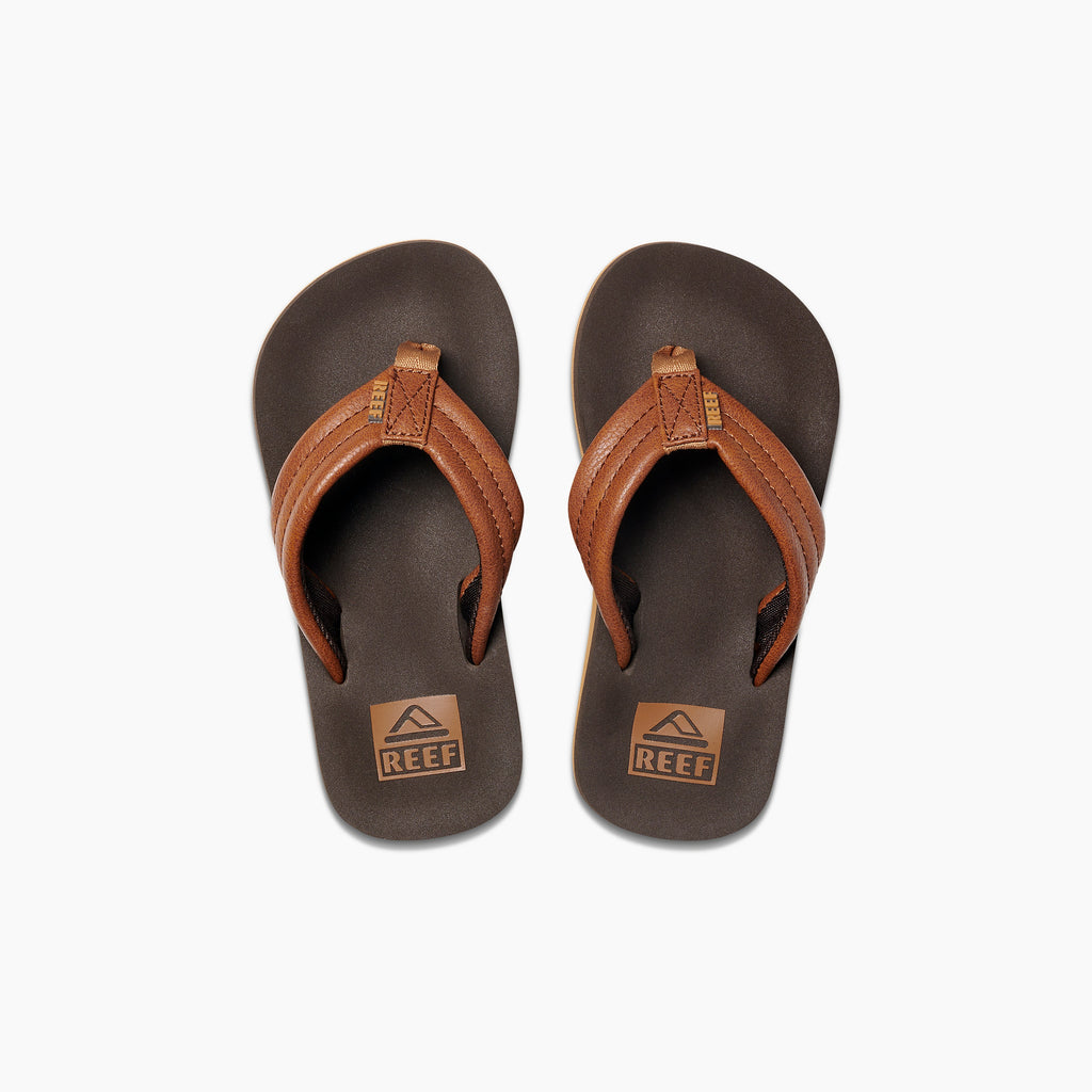 Kids Ahi - Brown - Top View