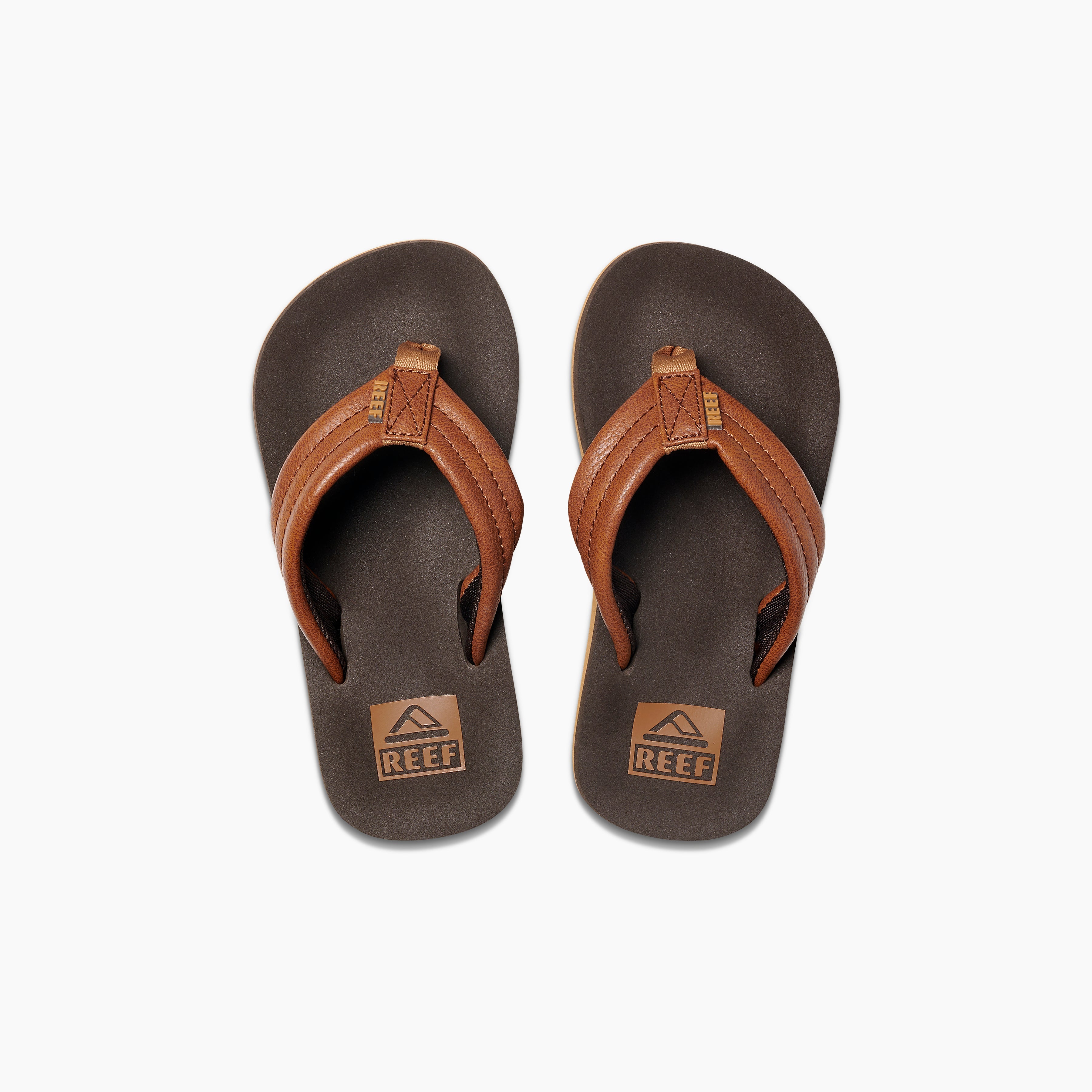 Kids Ahi - Brown - Top View