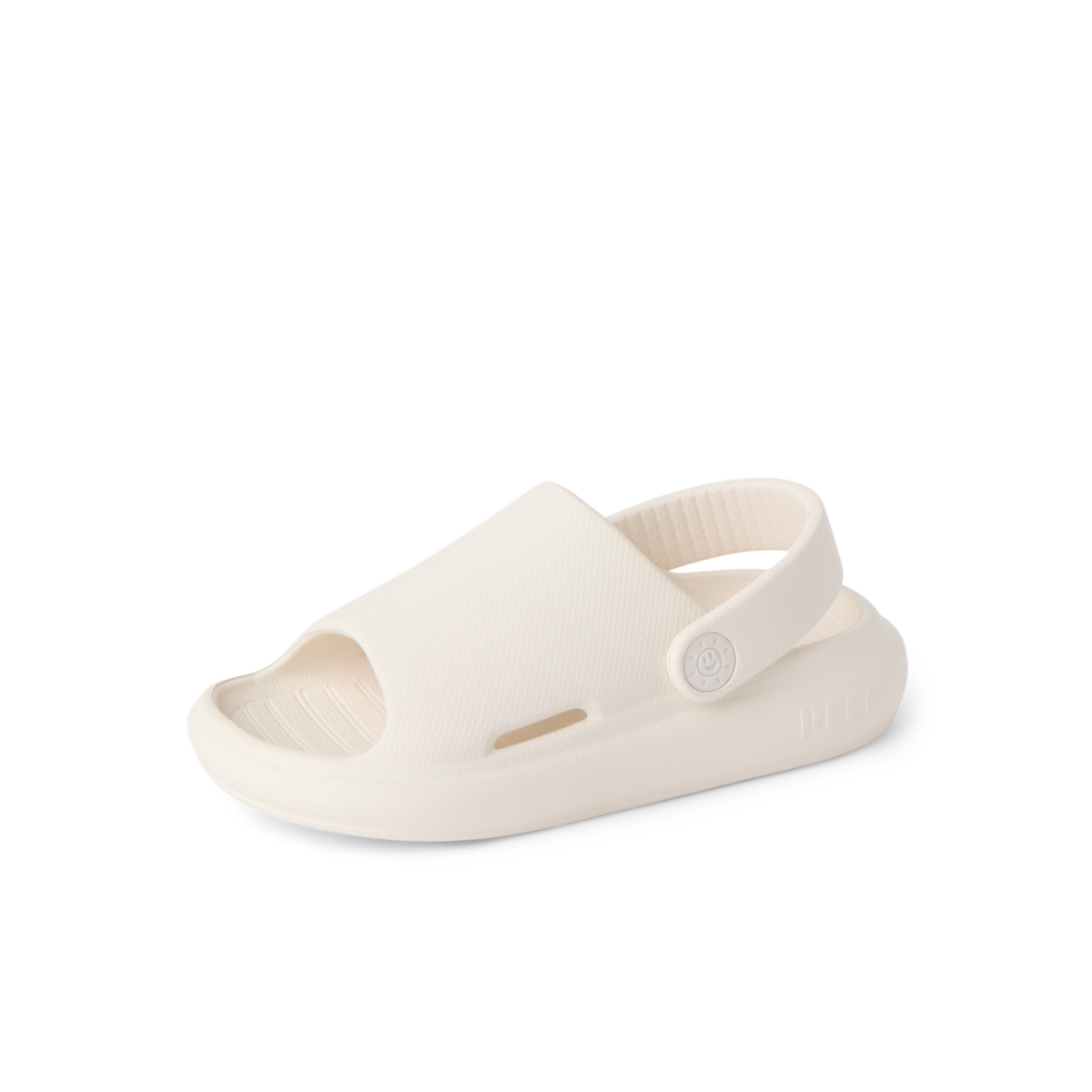 Little Rio Slide - Whisper White - Left Side View