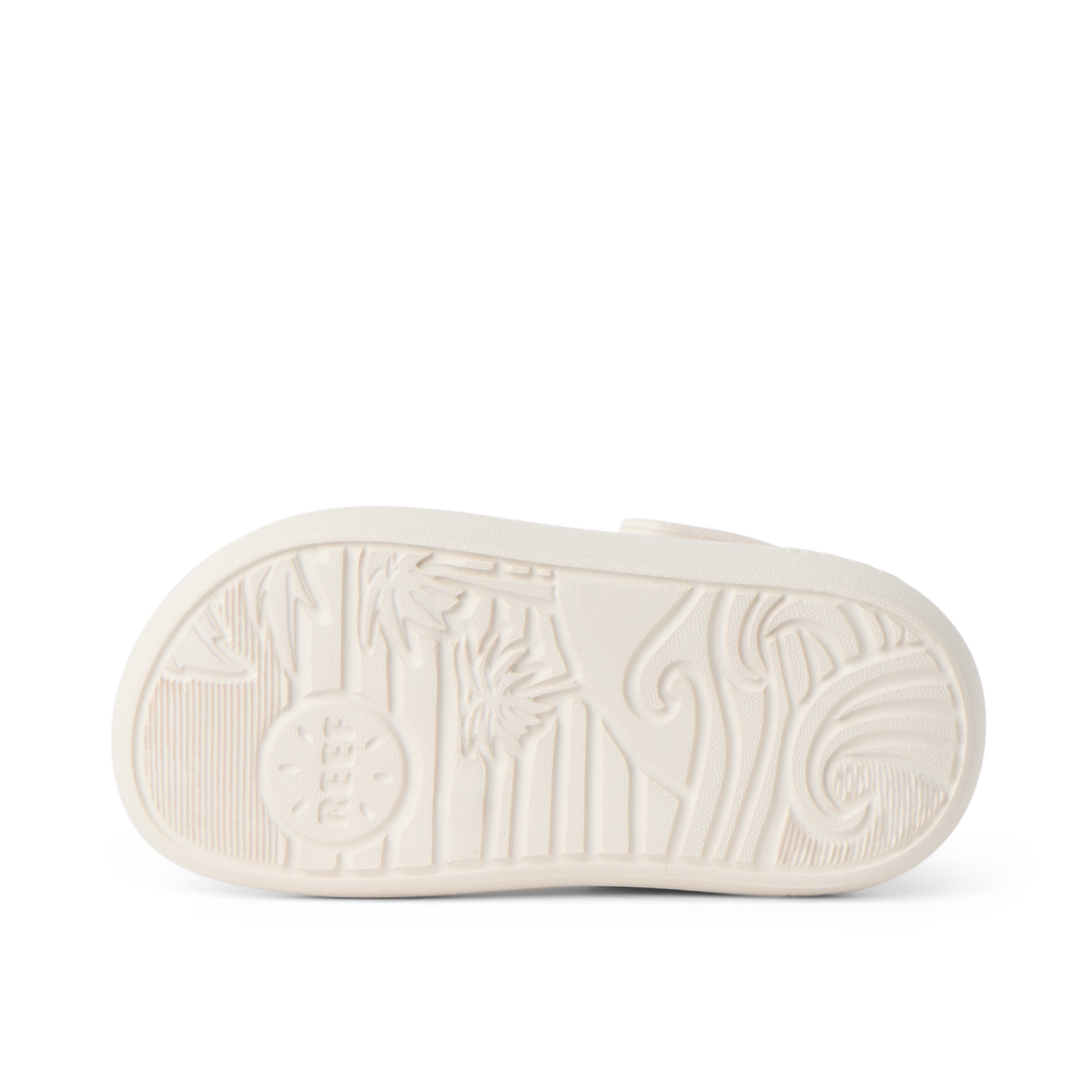 Little Rio Slide - Whisper White - Underside View