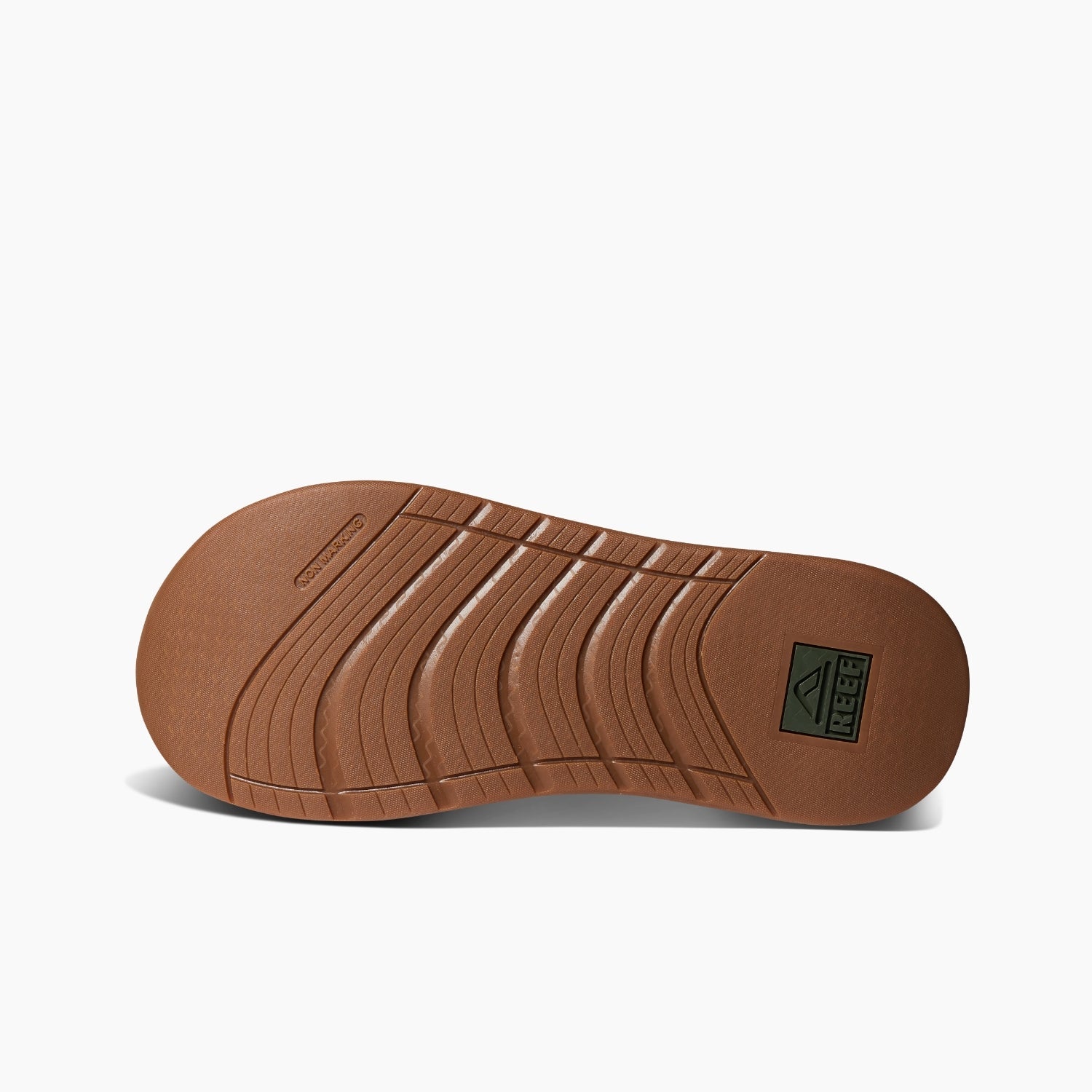 The Deckhand - Olive/Gum - Underside View