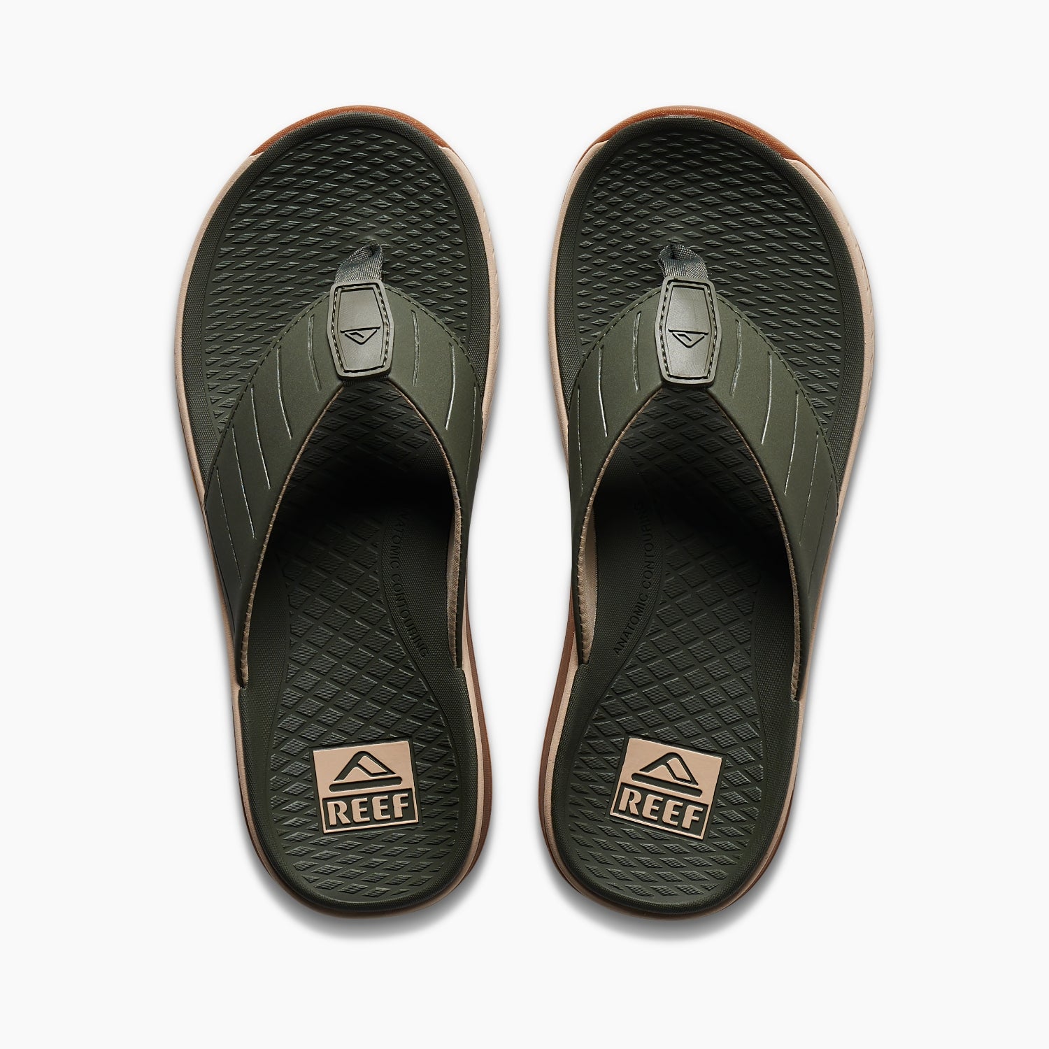 The Deckhand - Olive/Gum - Top View