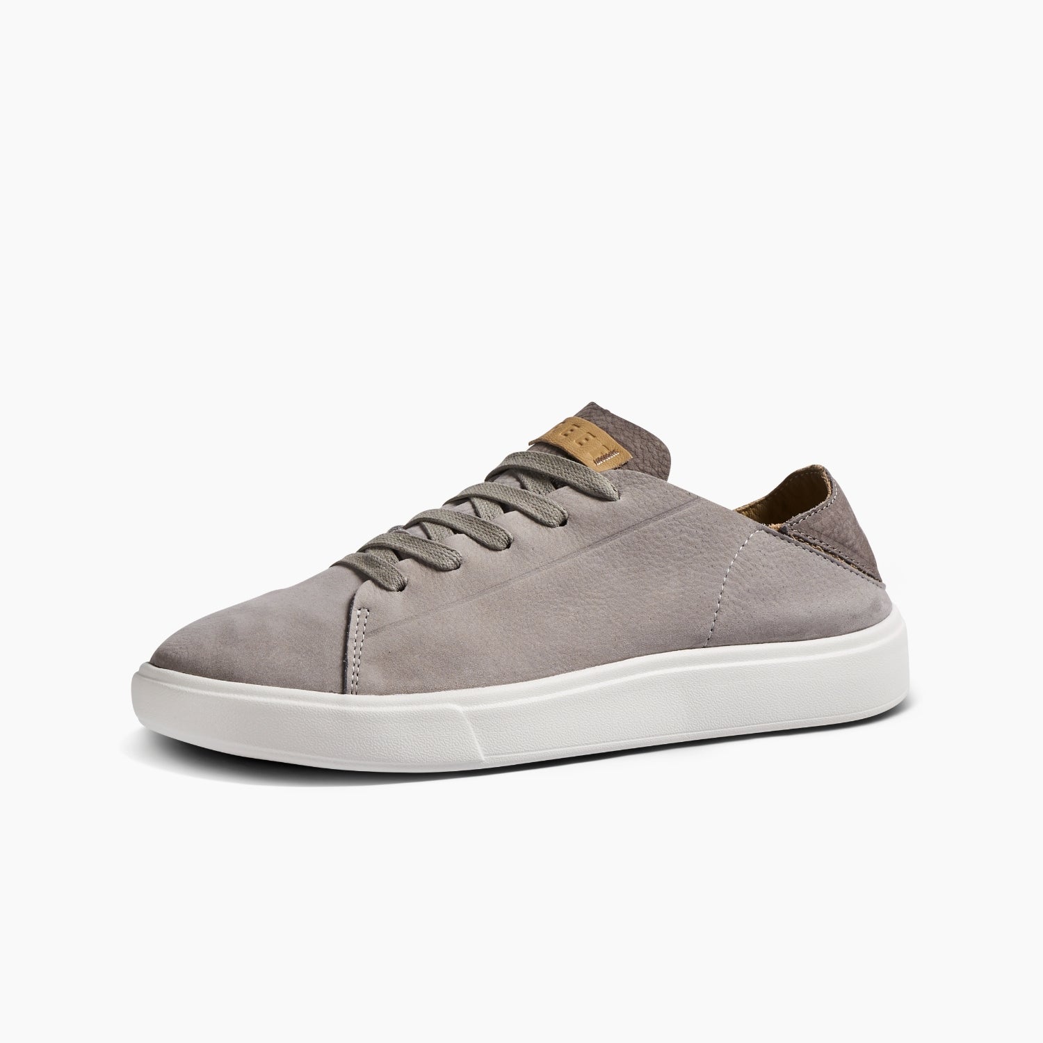 Swellsole Terramar Leather - Grey - Left Side View