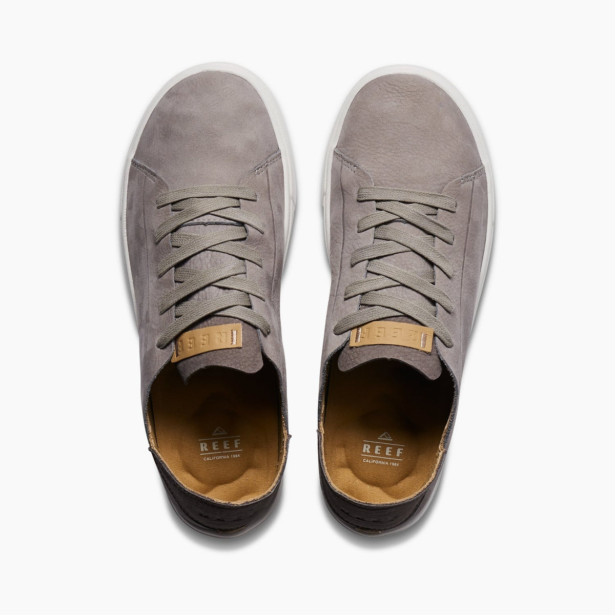 Swellsole Terramar Leather - Grey - Top View