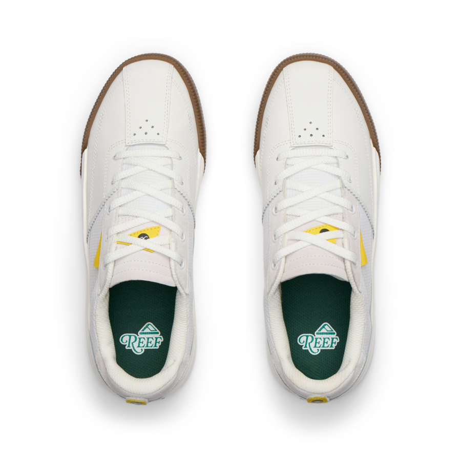 Onshore Pines - White/Gum - Top View