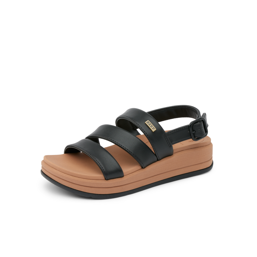 Aura Escape - Black/Tan - Left Side View