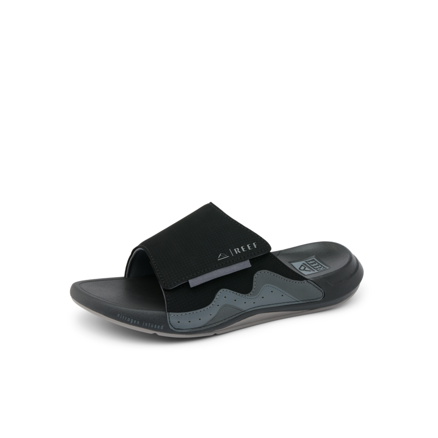 Cruiser Slide - Black/Grey - Left Side View